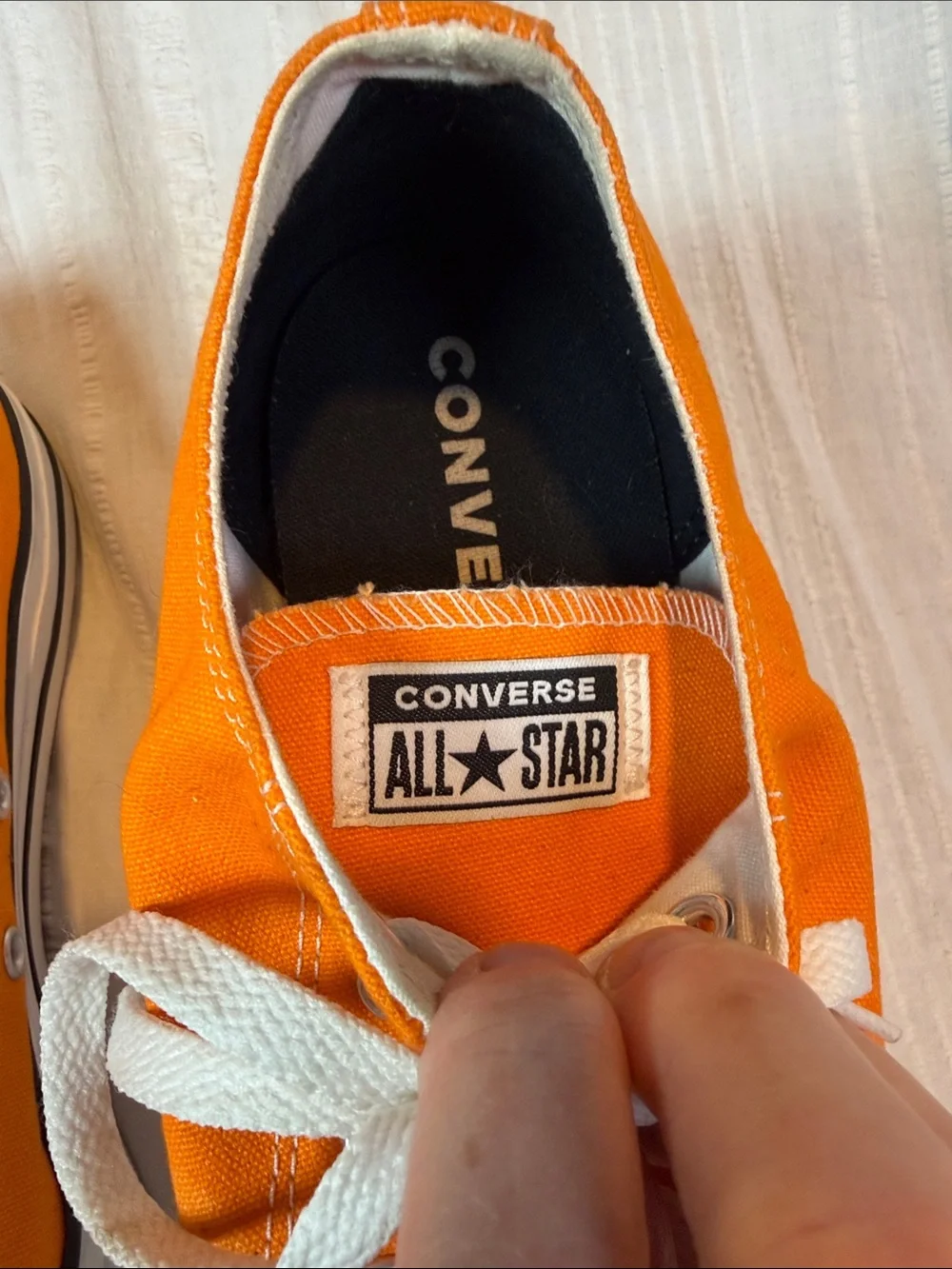 Converse Chuck Taylor All Star OX Pumpkin Orange Low-Top Canvas Sneakers Unisex